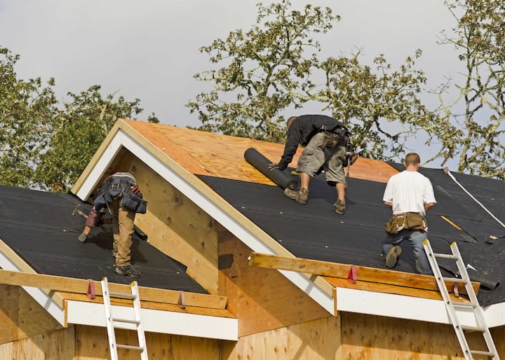 Professional roofers in Valdosta